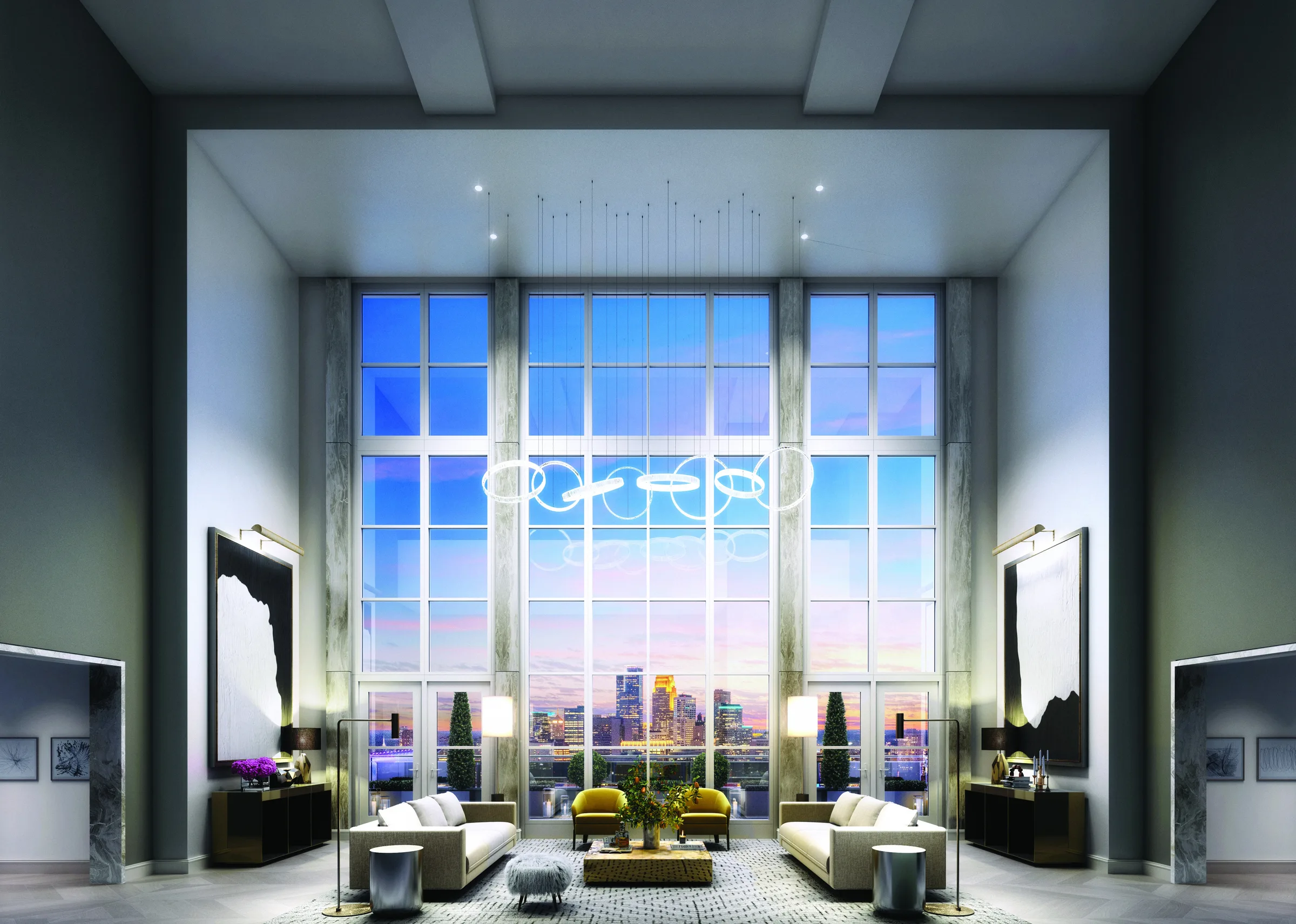 Eleven great room visualization