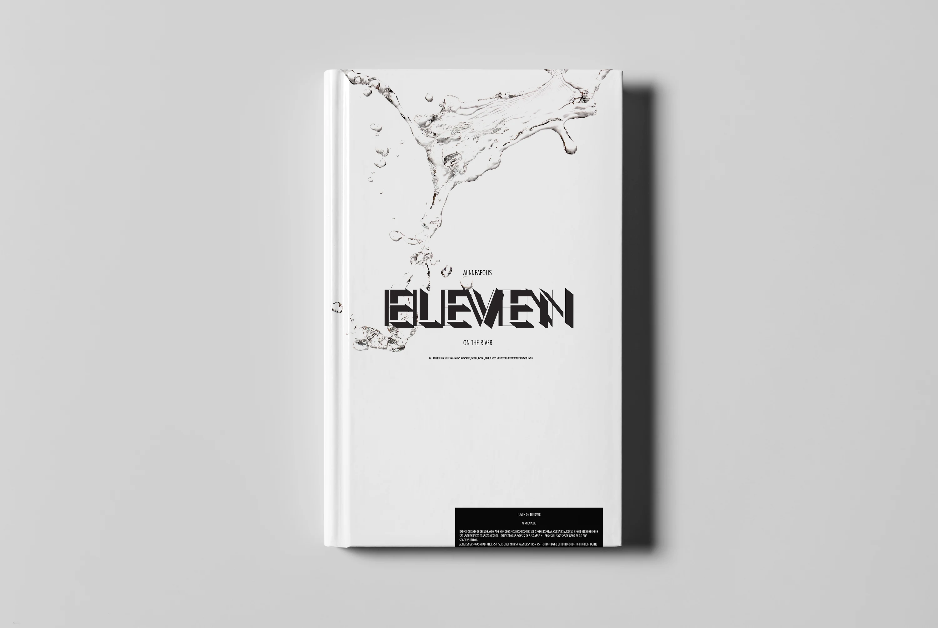 Eleven on the River printed book concept